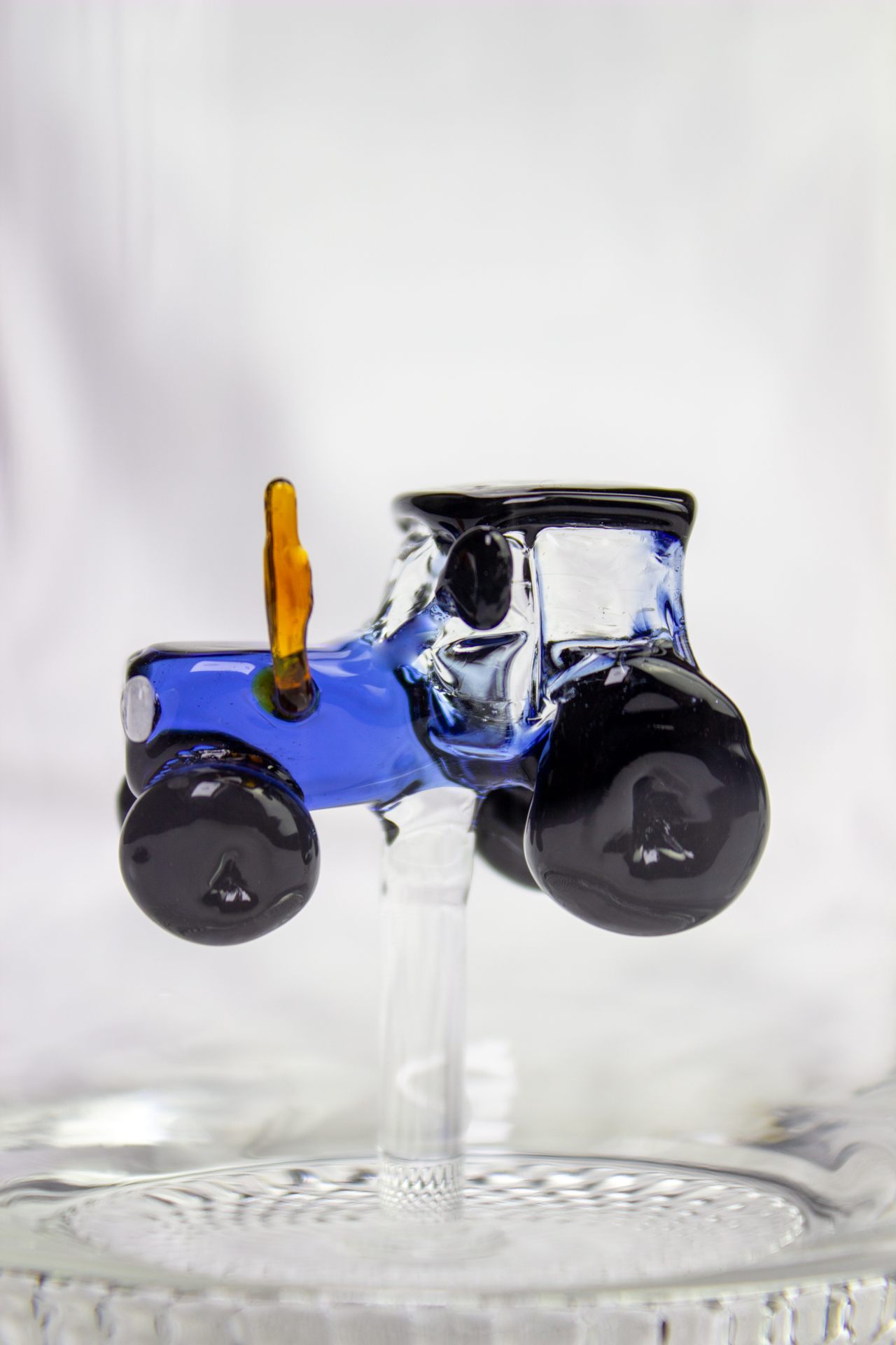 Sklenice Traktor