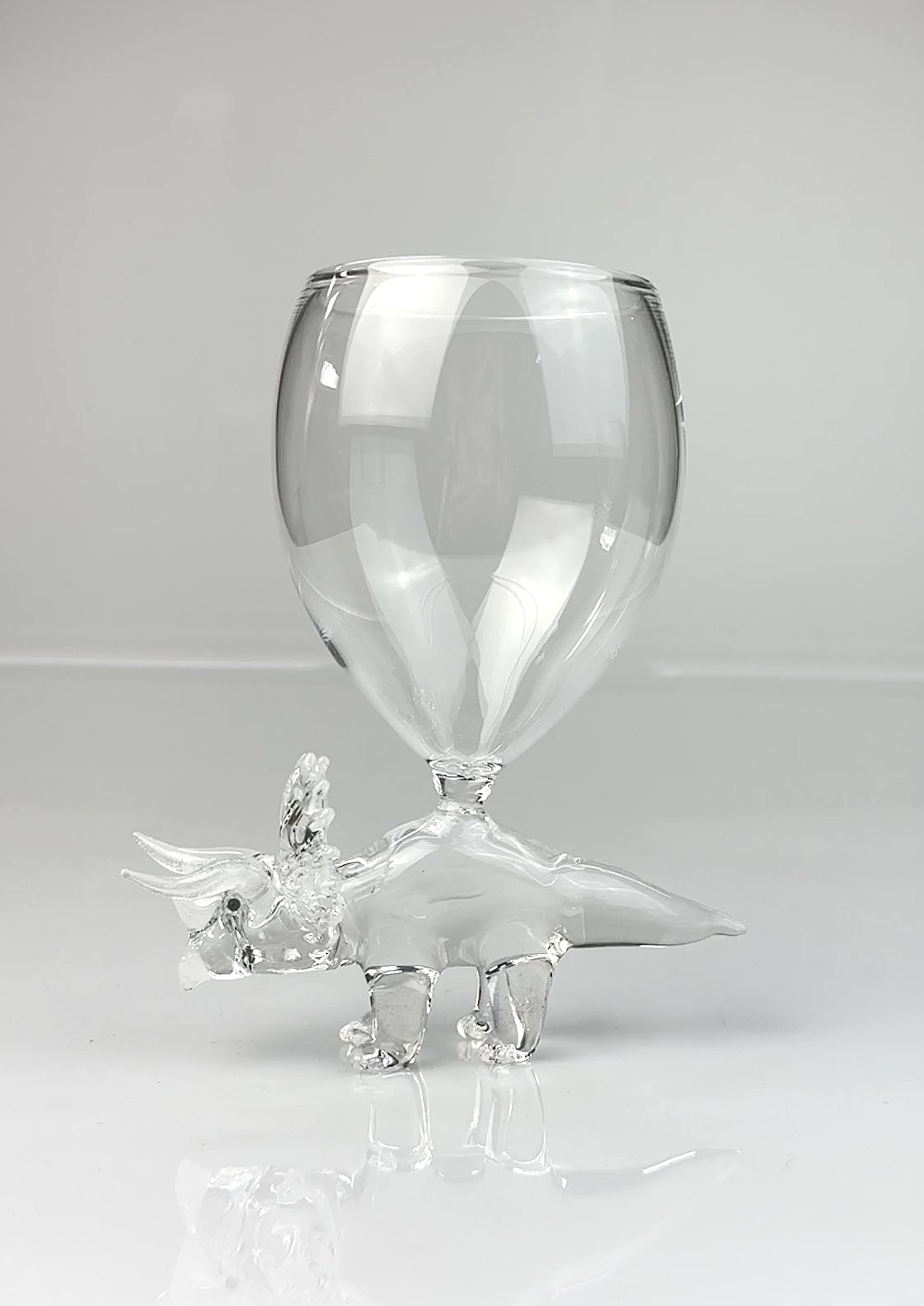 Sklenice Triceratops