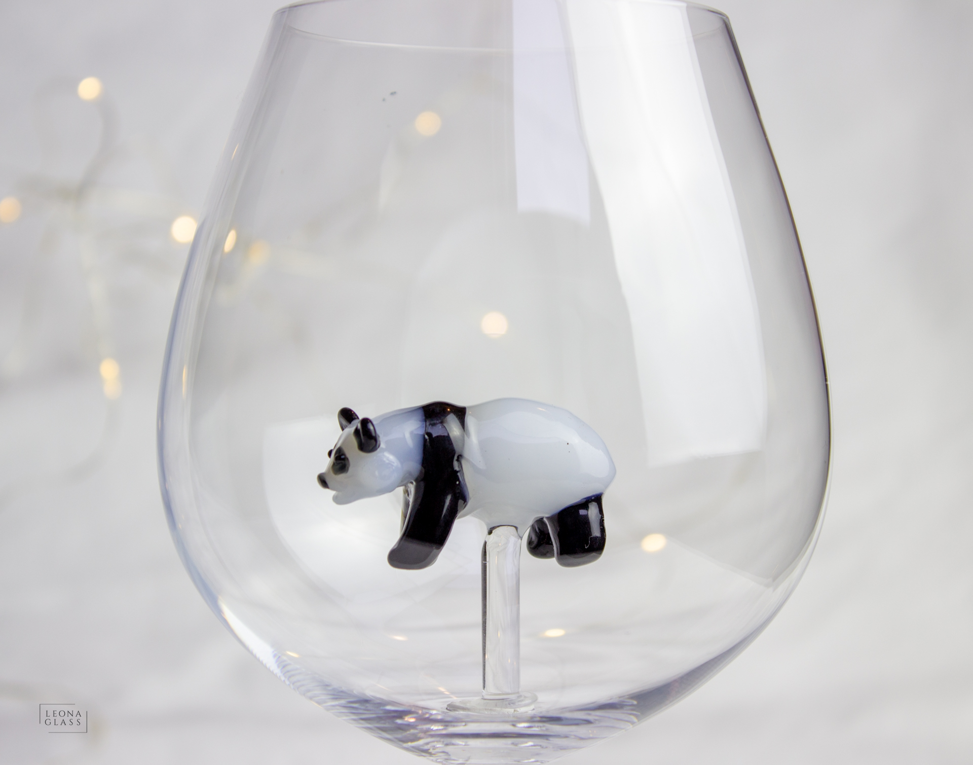Sklenice Panda