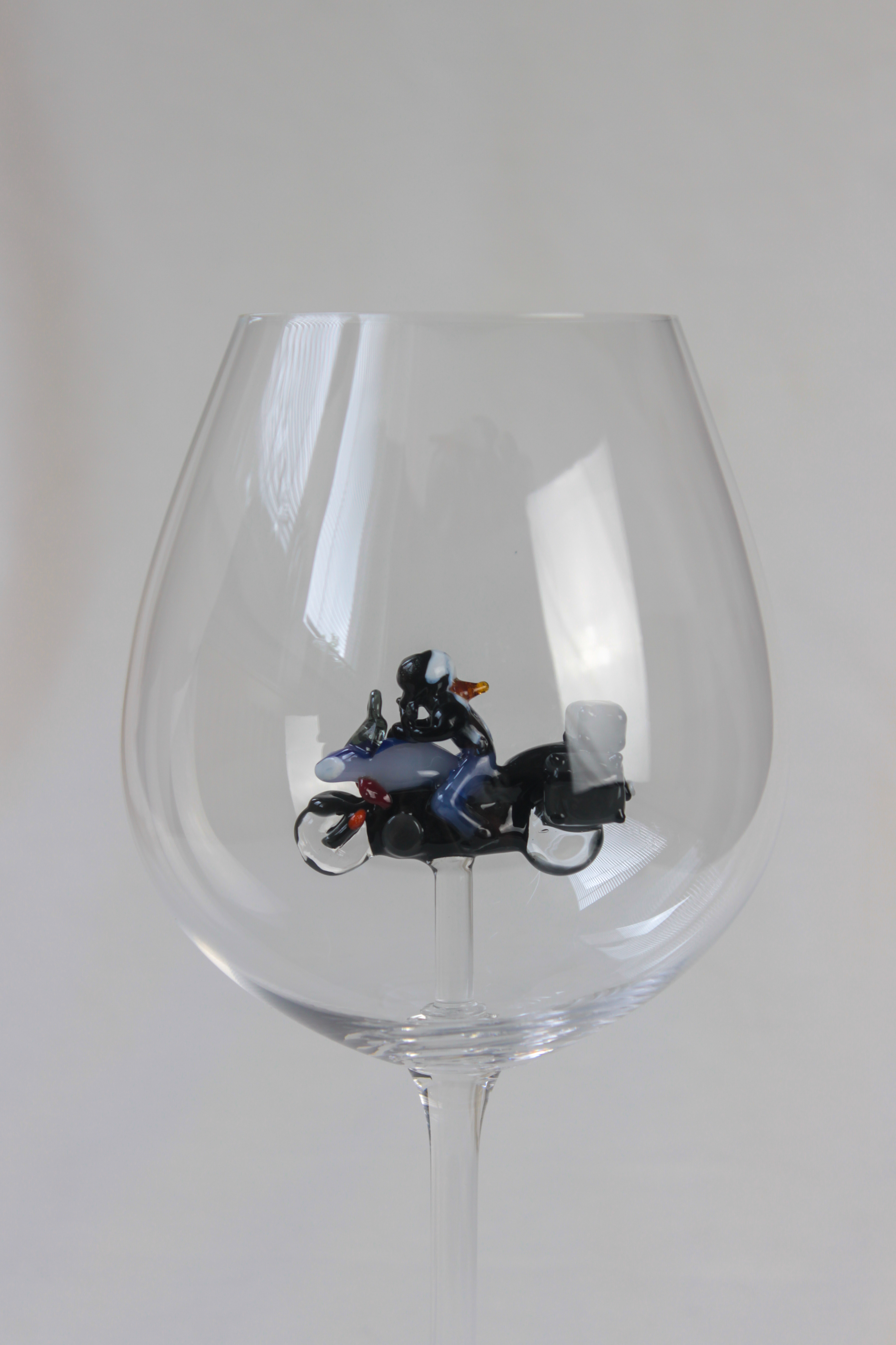 Sklenice Motorkář