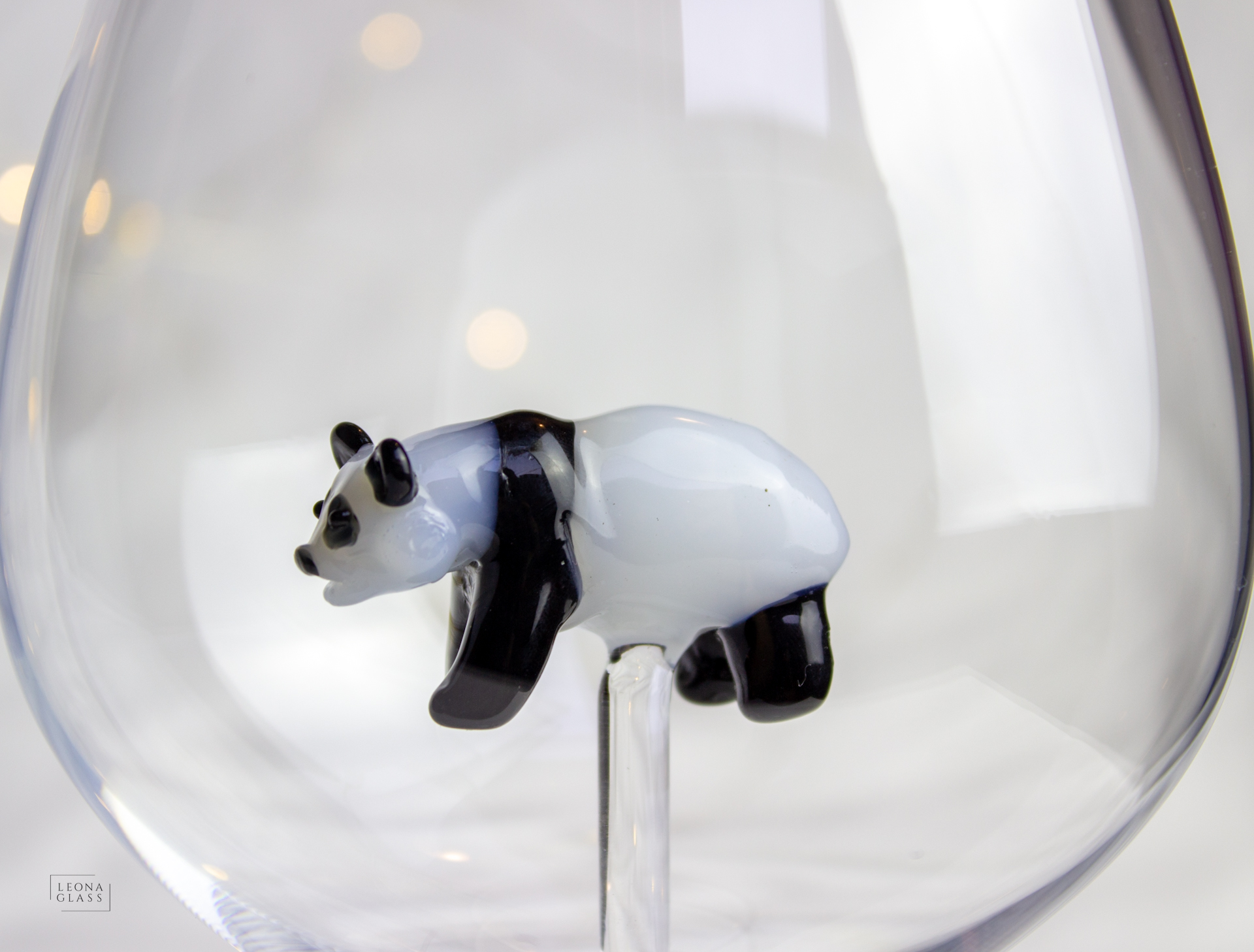 Sklenice Panda