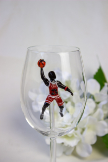 Sklenice Basketbalista